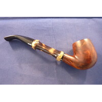Pijp Rattray's Bamboo Bent Smooth Brown