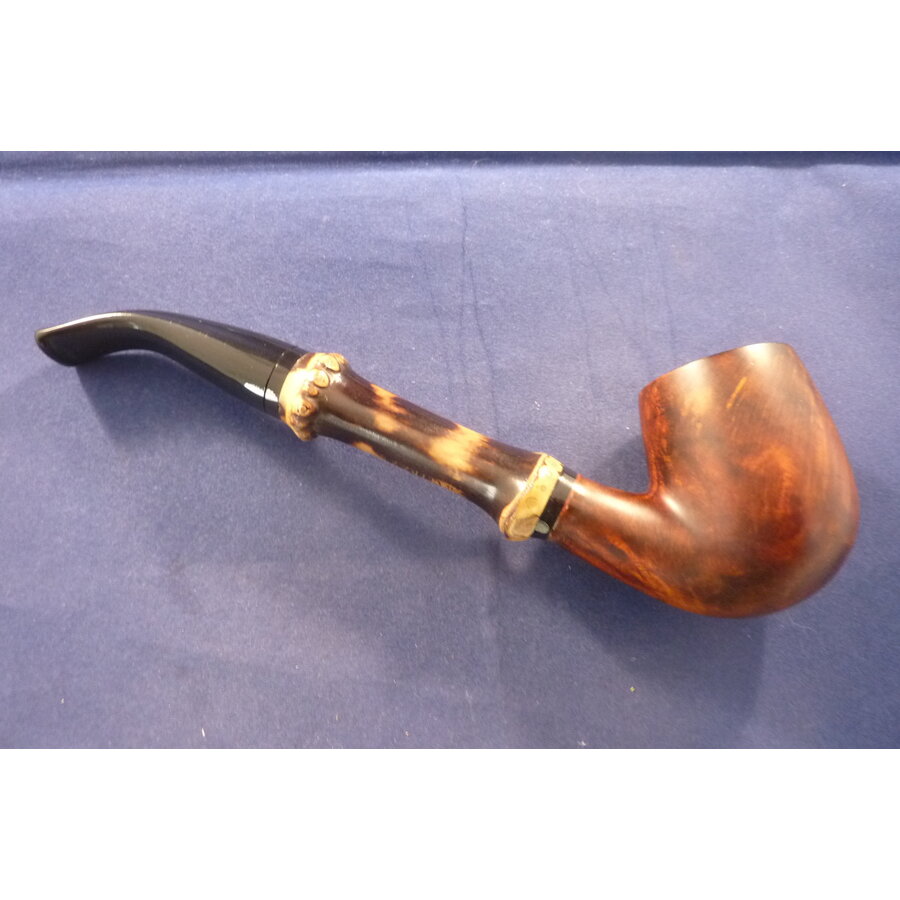 Pijp Rattray's Bamboo Bent Smooth Brown