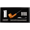 Jean Claude Starterset Pipe Jean Claude Premium Set Straight Light Brown