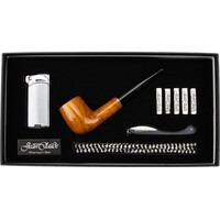 Starterset Pipe Jean Claude Premium Set Straight Light Brown