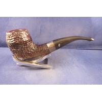 Pipe Peterson Sherlock Holmes Deerstalker Sandblasted