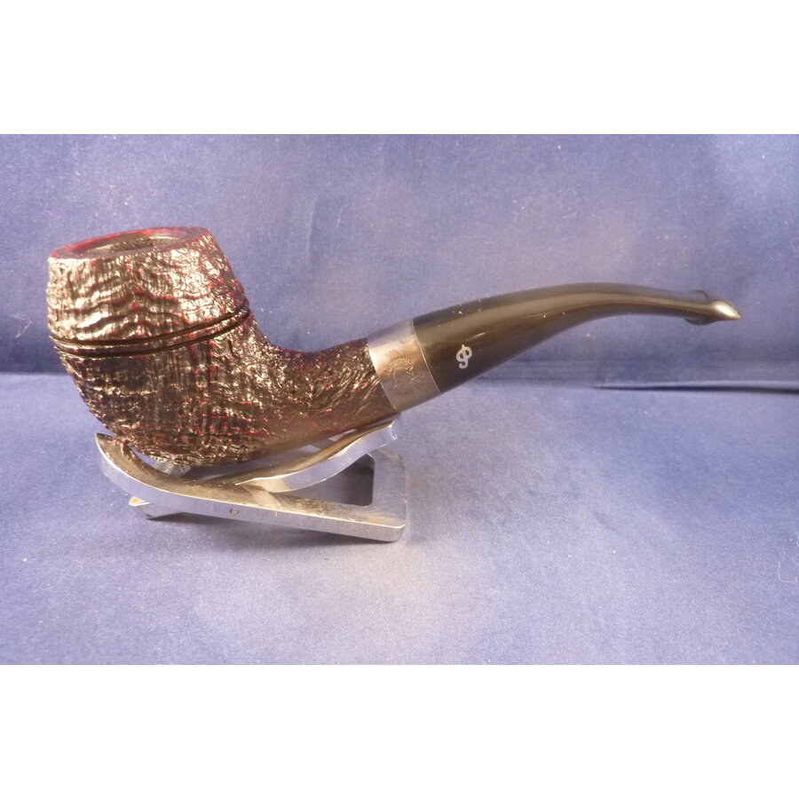 Pipe Peterson Sherlock Holmes Deerstalker Sandblasted