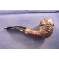 Pipe Peterson Sherlock Holmes Deerstalker Sandblasted