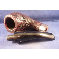 Pipe Peterson Sherlock Holmes Deerstalker Sandblasted