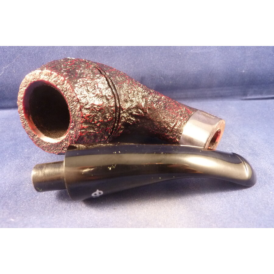 Pipe Peterson Sherlock Holmes Deerstalker Sandblasted