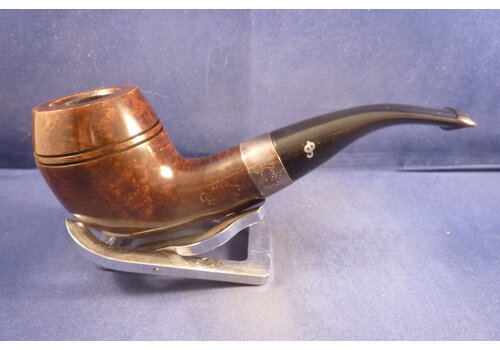 Pipe Peterson Sherlock Holmes Deerstalker Dark Smooth 