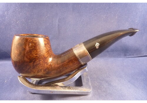 Pijp Peterson 160th Anniversary Dark Smooth Bent 