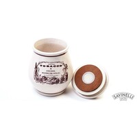 Savinelli Tobacco Jar Ceramic Vintage Segars
