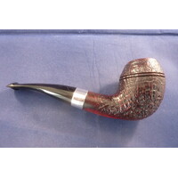 Pipe Peterson Sherlock Holmes Deerstalker Sandblasted