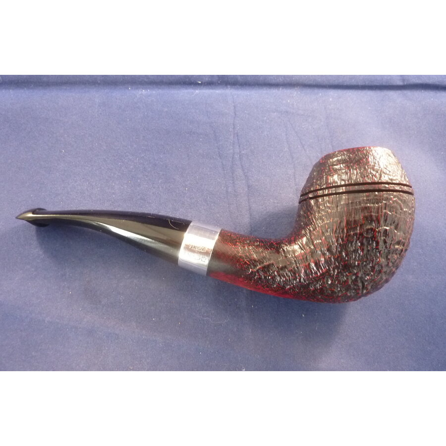 Pipe Peterson Sherlock Holmes Deerstalker Sandblasted