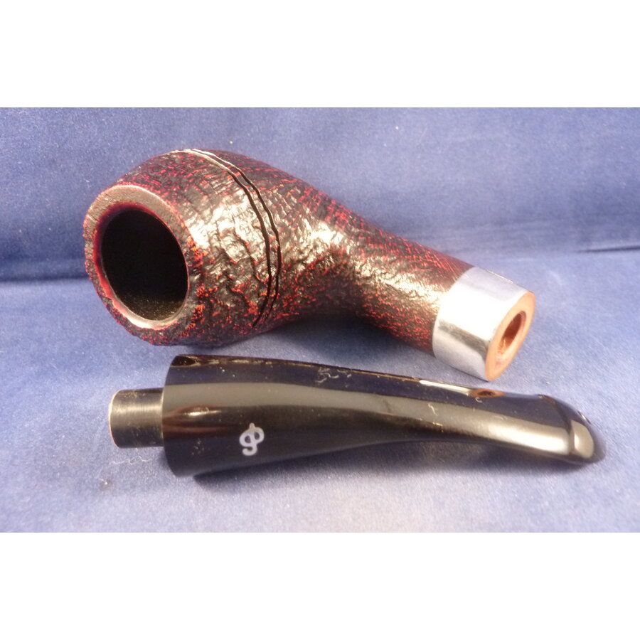 Pipe Peterson Sherlock Holmes Deerstalker Sandblasted