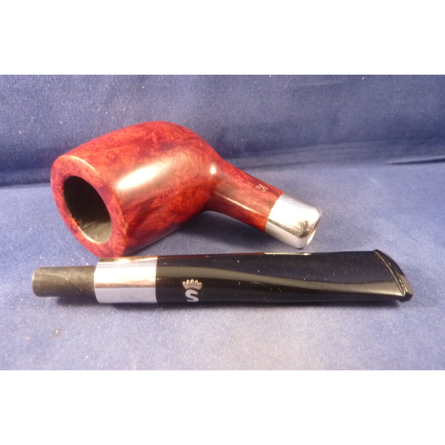 Pijp Stanwell Silver Mount Brown 52