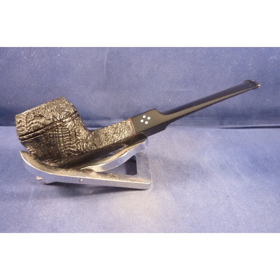 Pijp Sasieni 4 Dot Ruff Root Dark Sandblast