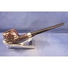 Peterson Pipe Peterson Junior Nickel Mounted Prince Rusticated