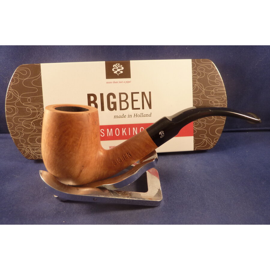 Pipe Big Ben Pipe Smoking Set Natural Bent