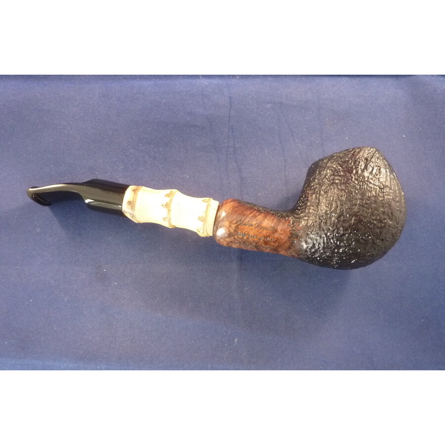 Pipe Mastro Geppetto Sabbiato with Bamboo