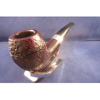 Pipe Peterson Sherlock Holmes Deerstalker Sandblasted