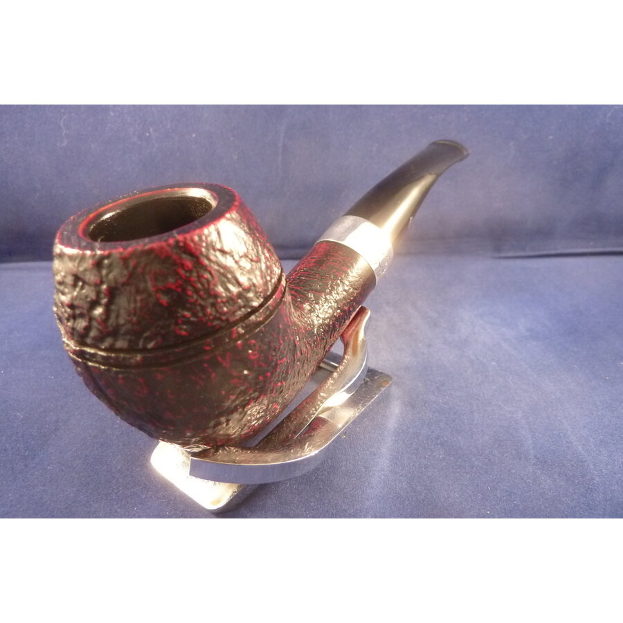 Pipe Peterson Sherlock Holmes Deerstalker Sandblasted