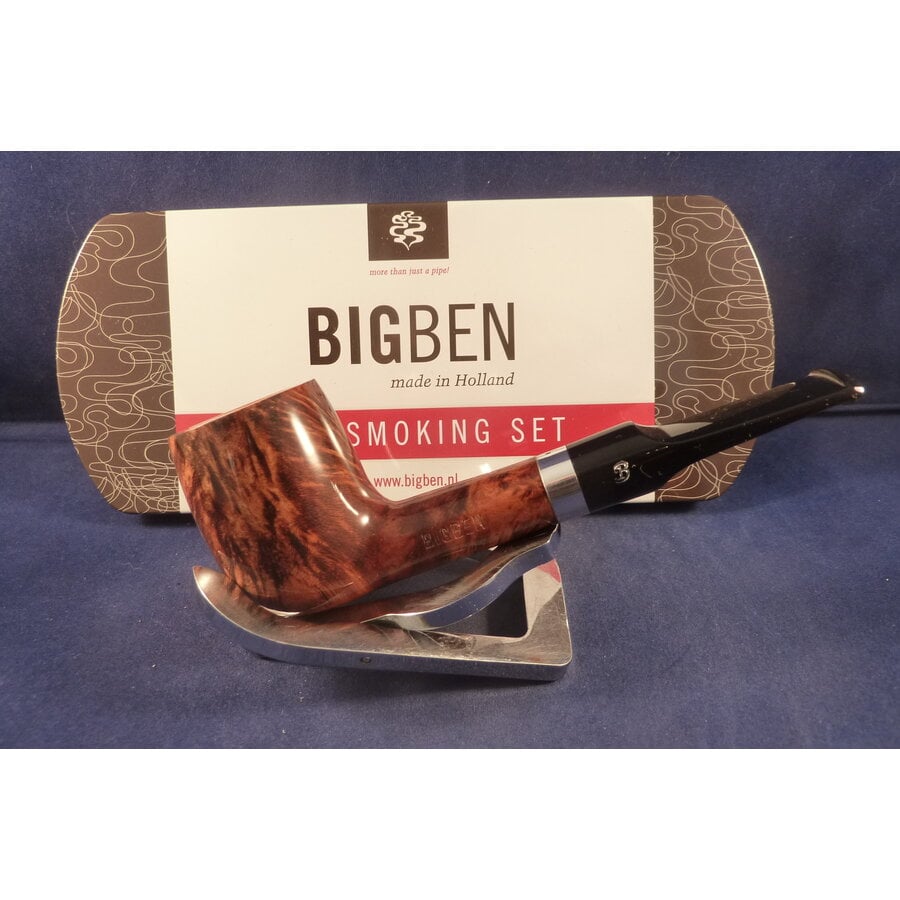 Pipe Big Ben Pipe Smoking Set Elegant tan Straight
