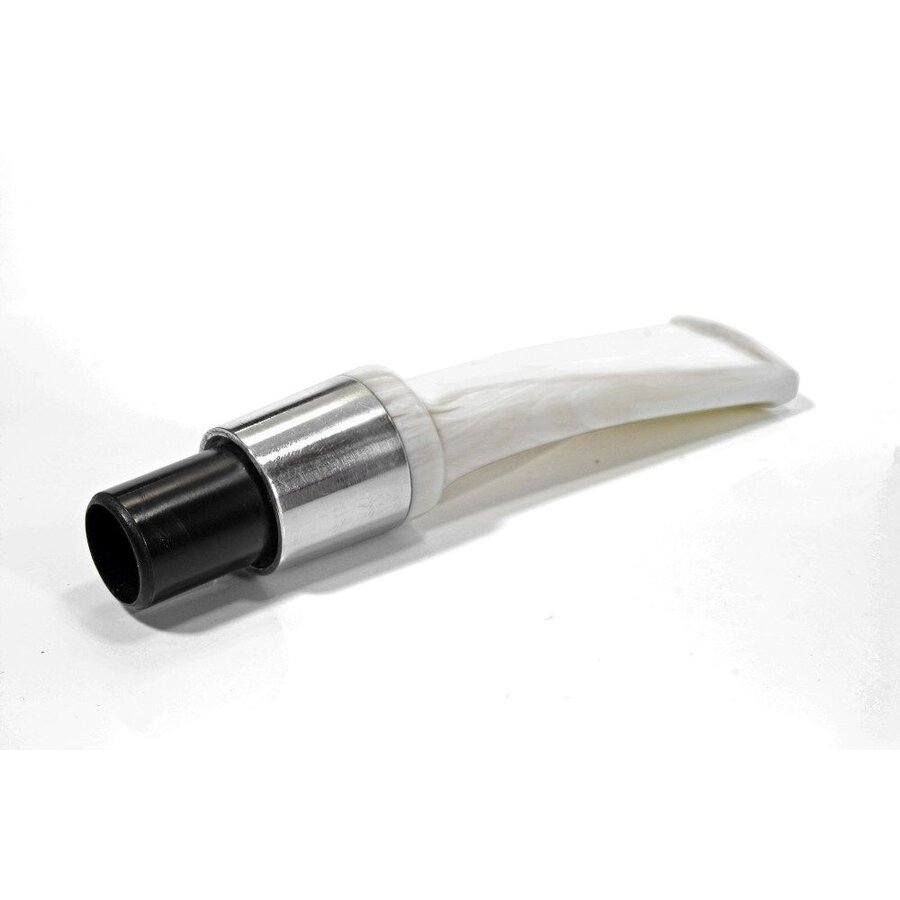 Mouthpiece White Chrome Saddle