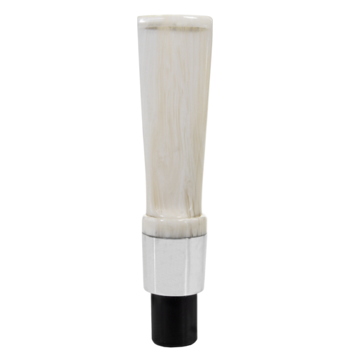 Mouthpiece White Chrome Saddle 