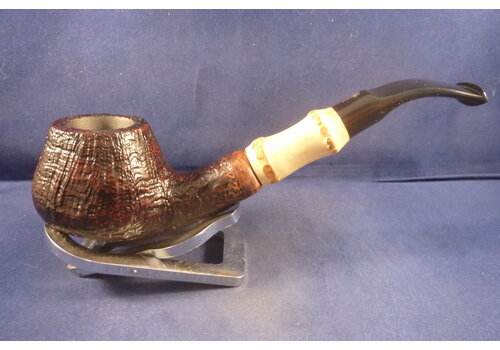 Pipe Mastro Geppetto Sabbiato with Bamboo 