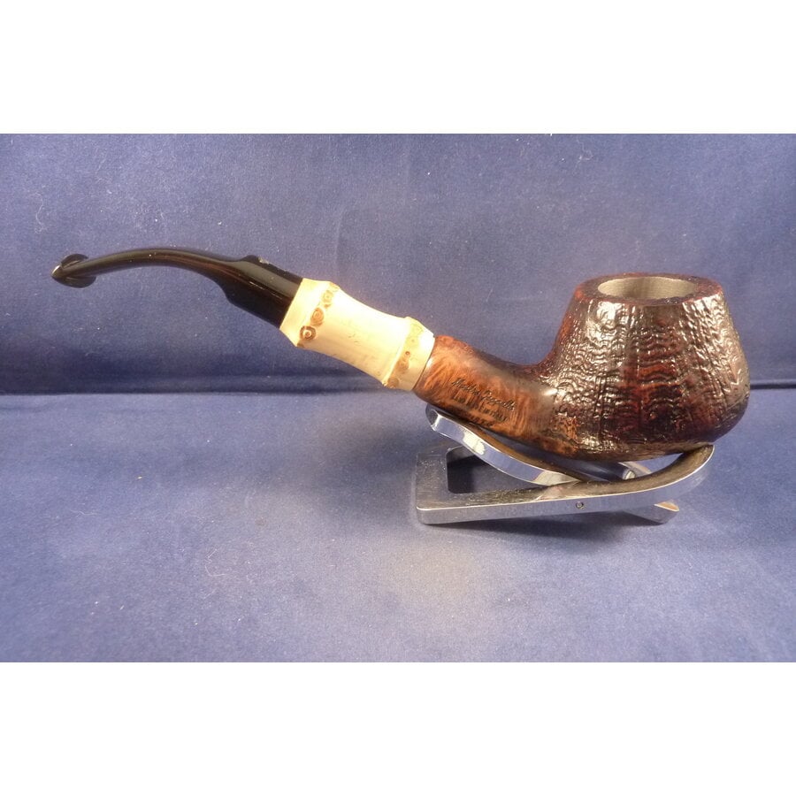 Pipe Mastro Geppetto Sabbiato with Bamboo