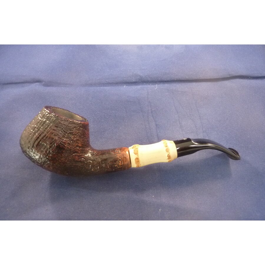 Pipe Mastro Geppetto Sabbiato with Bamboo