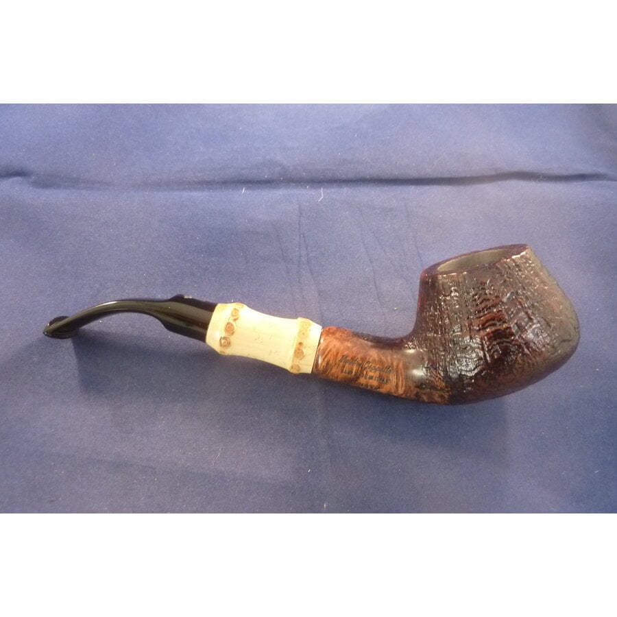 Pipe Mastro Geppetto Sabbiato with Bamboo