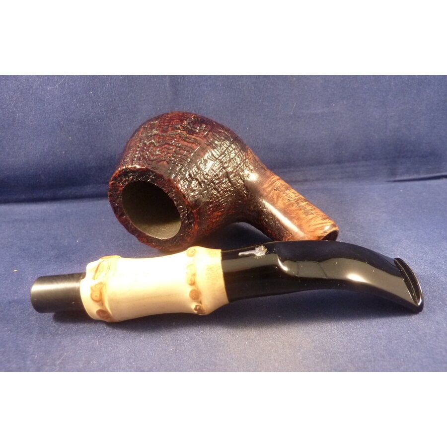 Pipe Mastro Geppetto Sabbiato with Bamboo