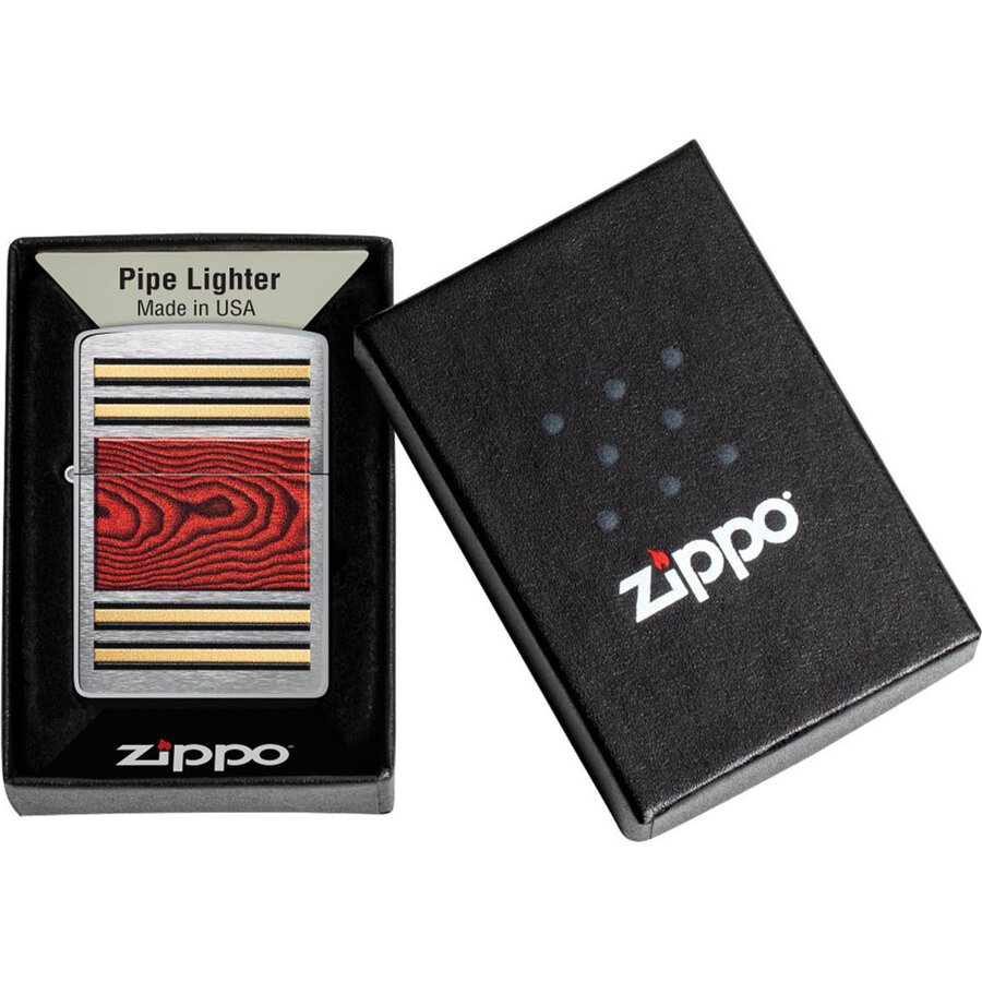 Pijpaansteker Zippo Wooden Design