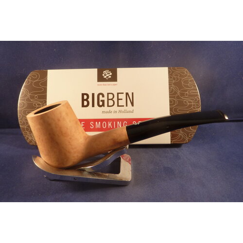 Pipe Big Ben Pipe Smoking Set Natural Semi Straight 