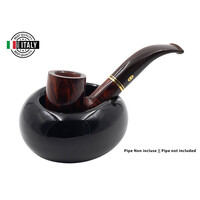 Pipe Stand Chacom Ceramic Black Shiny