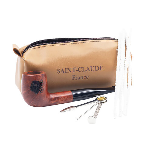 Starterset Pipe Saint-Claude Corsiacan Moor Head Straight 