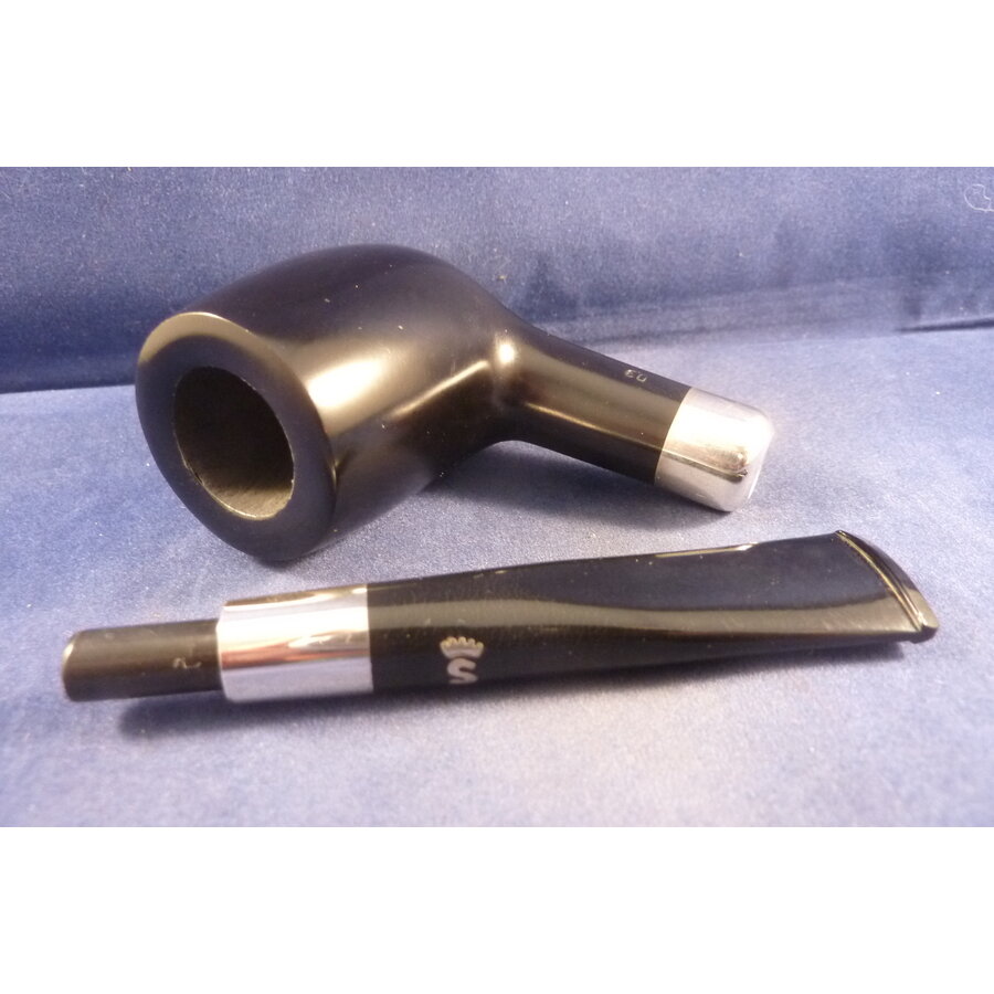 Pijp Stanwell Silver Mount Black 03