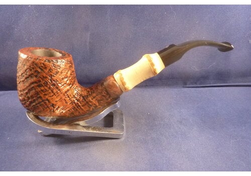 Pipe Mastro Geppetto Sabbiato with Bamboo 