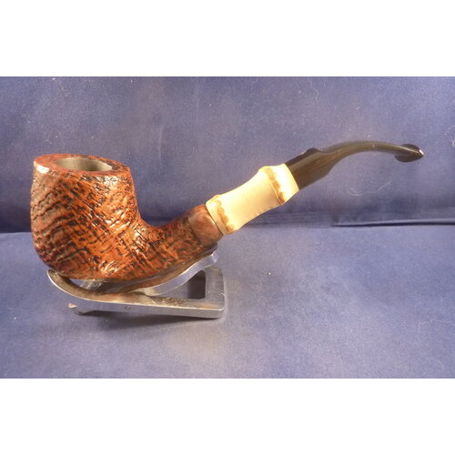 Pipe Mastro Geppetto Sabbiato with Bamboo 