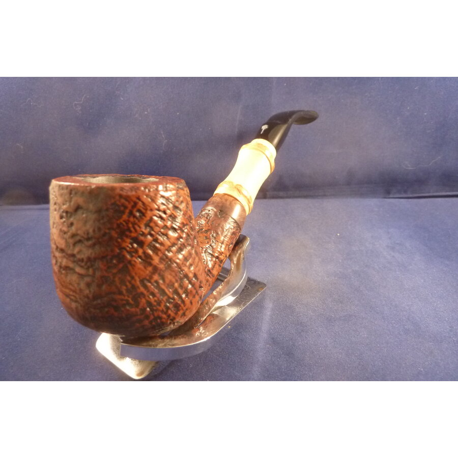 Pipe Mastro Geppetto Sabbiato with Bamboo