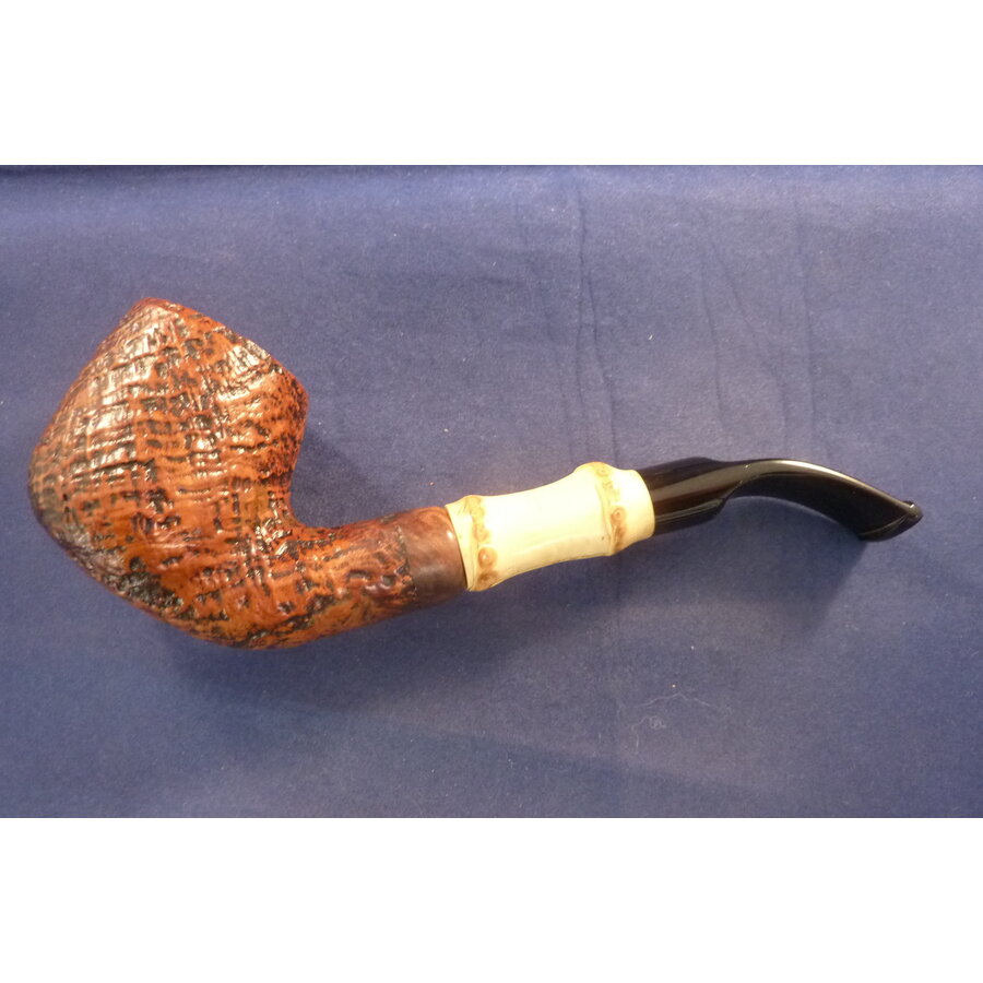 Pijp Mastro Geppetto Sabbiato with Bamboo