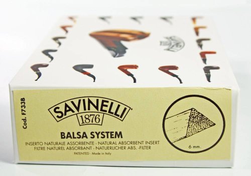 Savinelli Balsa Filter 6 mm. 300 pcs. 