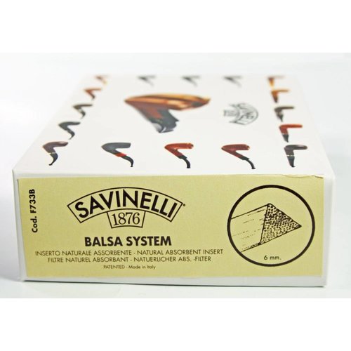 Savinelli Balsa Filter 6 mm. 300 pcs. 