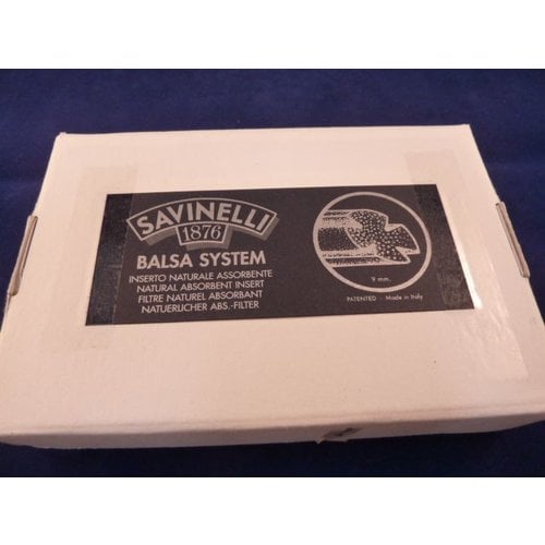 Savinelli Balsa Filter 9 mm. 200 pcs. 