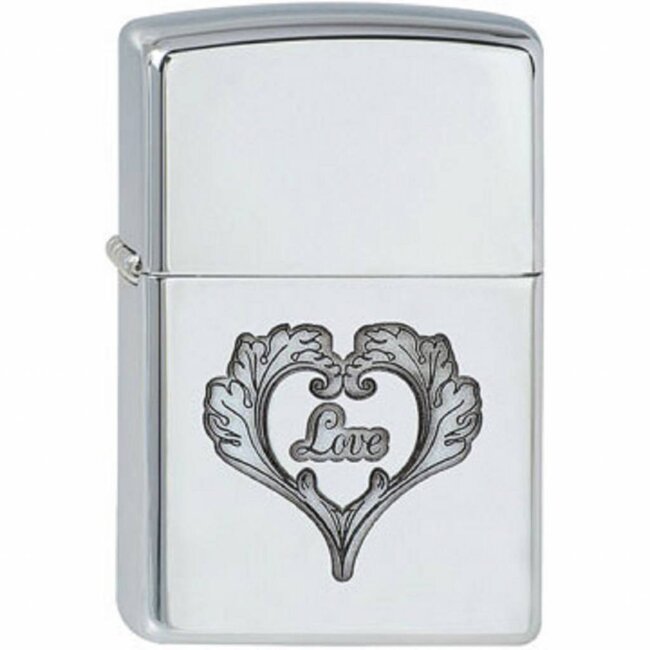 Lighter Zippo Love Leafy