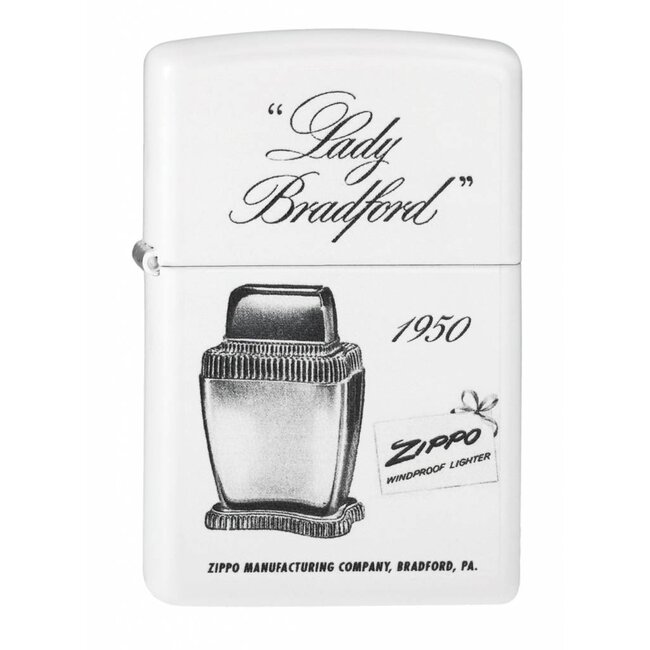 Lighter Zippo Lady Bradford 1950