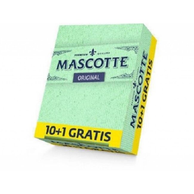 Mascotte Original Rolling Paper 10+1 Pack