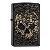 Aansteker Zippo Skull in Skulls Emblem