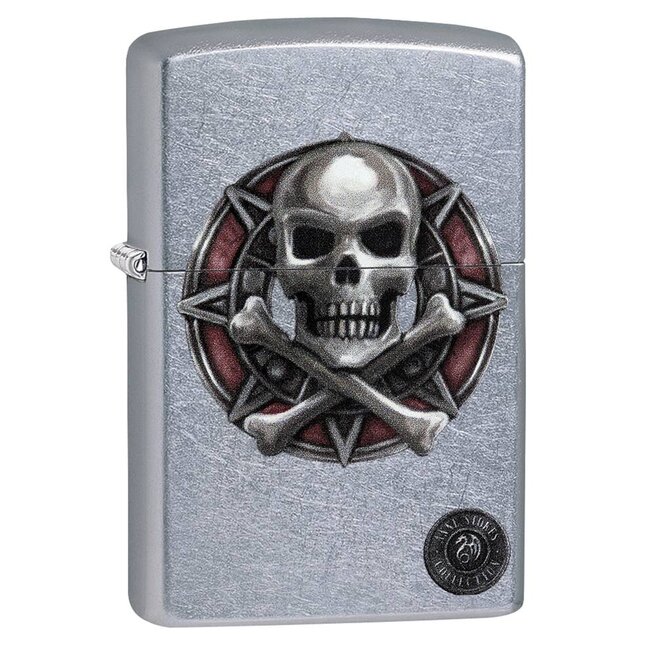 Zippo Aansteker Zippo Anne Stokes Collection Skull