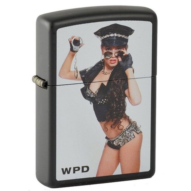 Zippo Lighter Zippo Woman Police Department