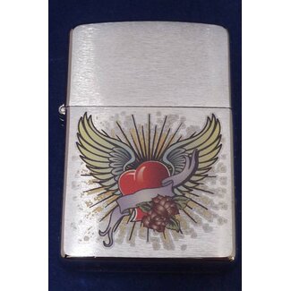 Zippo Lighter Zippo Heart with Wings