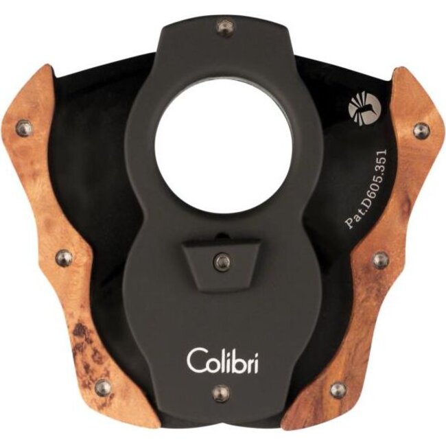 Cigar Cutter Colibri Cut Wood Black/ Dark Burl